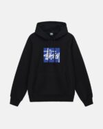 Stussy Stock Box Black Hoodie