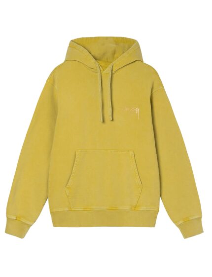 Stussy Dyed Stussy Designs Hoodie Yellow